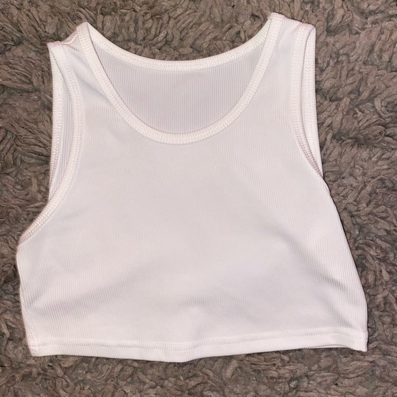 White cropped tank top - Picture 1 of 1